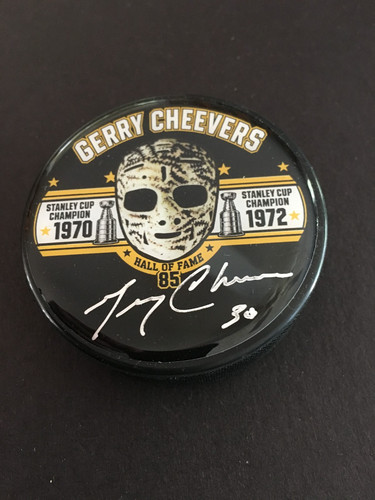 Gerry cheevers autographed - gerry,
