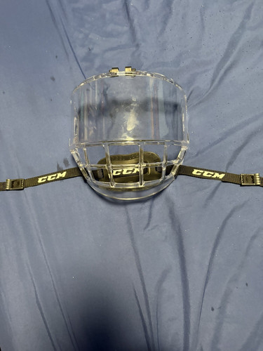 Ccm clear plastic hockey face - ccm,