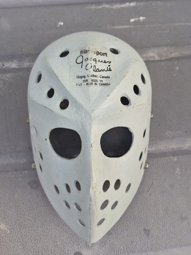 Vintage hockey goalie - goalie, mask