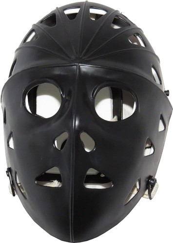 Black street hockey face - hockey, mask