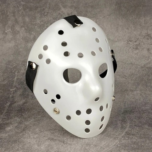 White hockey mask halloween - white,