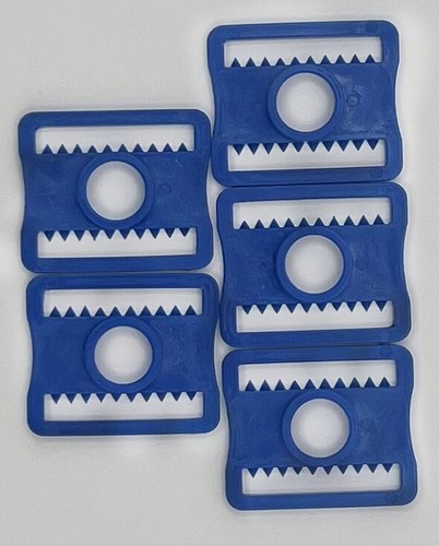 Royal goalie mask slider clips - royal,
